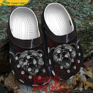 Personalized Bear Native Pattern Crocs Shoes For Kid And Adults