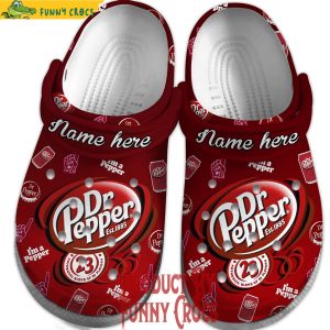 Personalized Dr Pepper Est 1885 Crocs Shoes 3