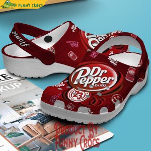 Personalized Dr Pepper Est 1885 Crocs Shoes 4