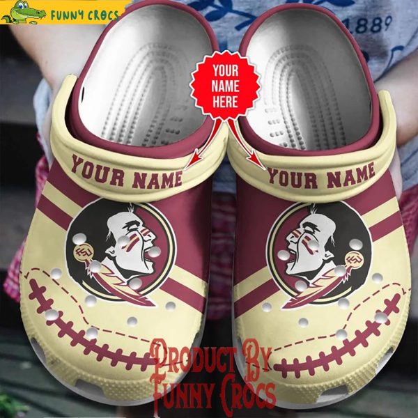 Personalized Florida State University Crocs Shoes