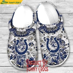 Personalized Indianapolis Colts Crocs Clog