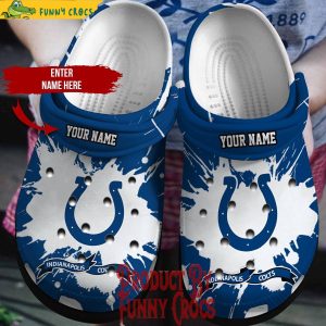 Personalized Indianapolis Colts Crocs Gifts For Fans
