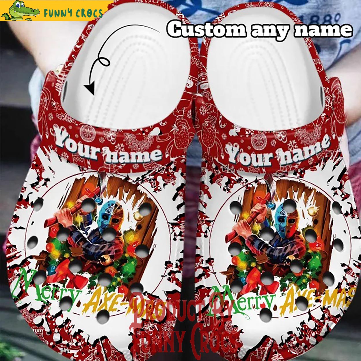 Personalized Jason Merry Axe-Mas Crocs Shoes - Discover Comfort And ...