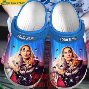 Personalized Mighty Thor Jane Foster Crocs For Adults