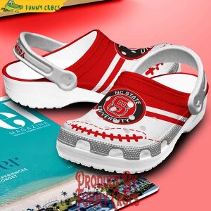 Personalized Nc State University Crocs Shoes 2