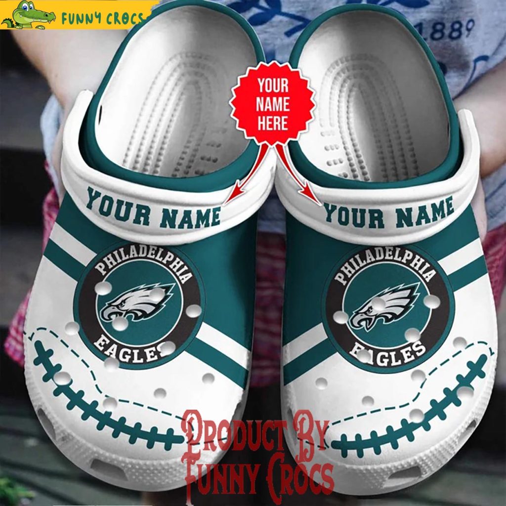 Personalized Philadelphia Eagles Crocs Shoes Gifts For Fans
