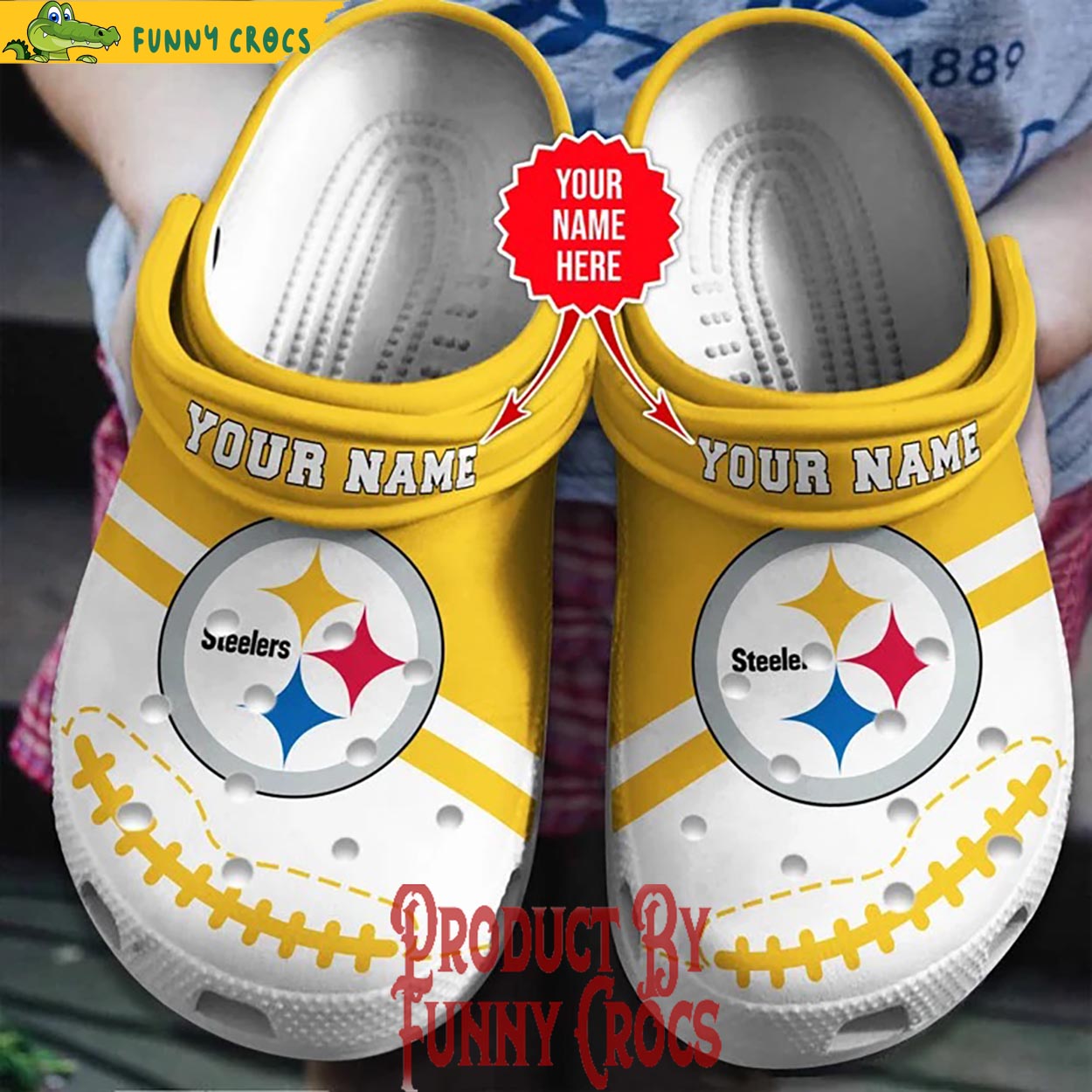 Personalized Pittsburgh Steelers Crocs Shoes Gifts For Fans - Discover ...