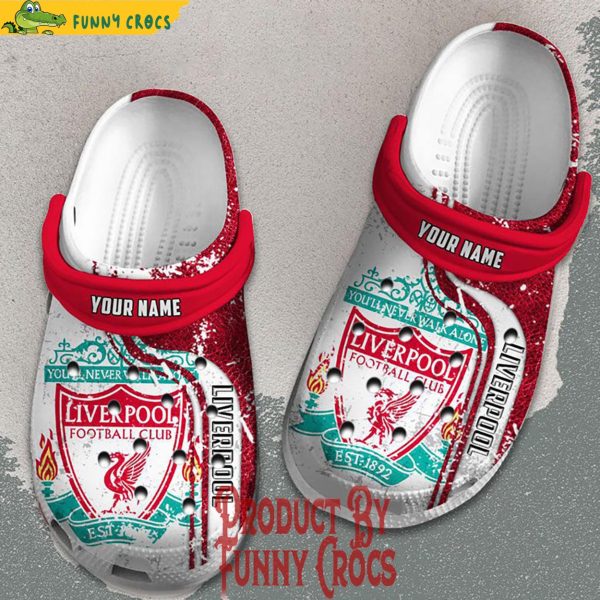 Personalized Premier League Liverpool Crocs