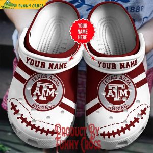 Personalized Texas Am Aggies Ncaa Crocs Shoes