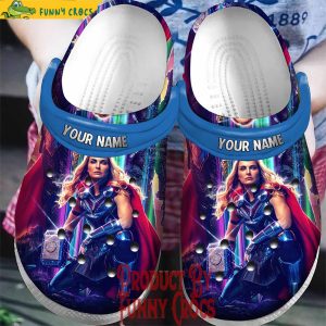 Personalized Thor Love And Thunder Jane Foster Crocs