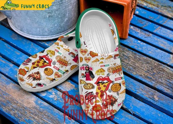 Pizza Papa John’s Wick Crocs Shoes