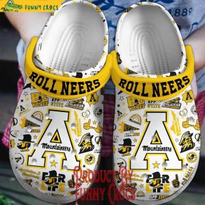 Roll Neers Appalachian State Mountaineers Crocs Shoes