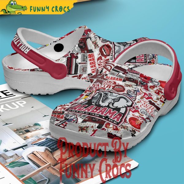 Roll Tide Alabama Pattern Crocs Gifts For Fans