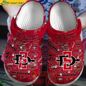San Diego State Aztecs NCAA Crocs For Adults 1