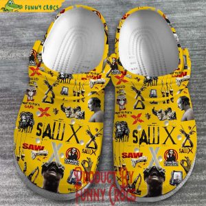 Saw X Movie Crocs Shoes