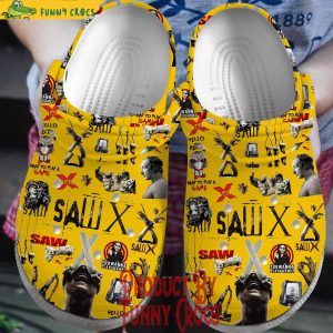 Saw X Movie Crocs Shoes