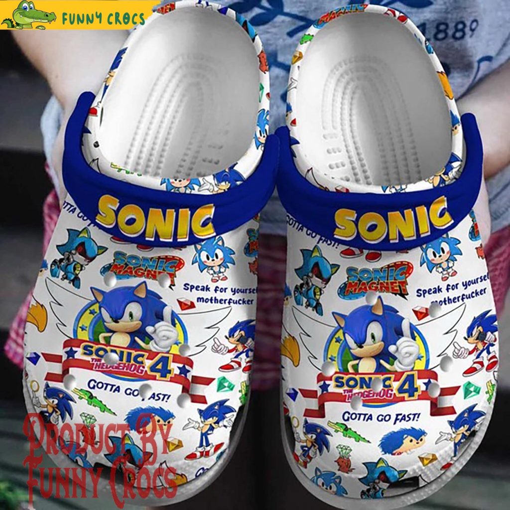 Sonic The Hedgehog 4 Crocs Shoes - Discover Comfort And Style Clog ...