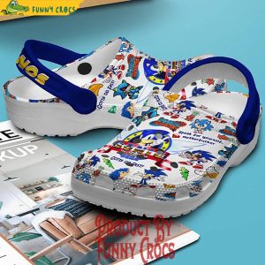 Sonic The Hedgehog Sega Crocs Shoes 3