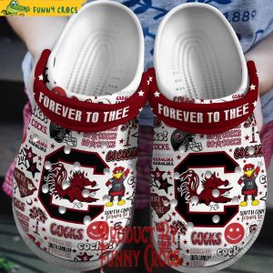 South Carolina Gamecocks Forever To Thee Crocs Shoes 1