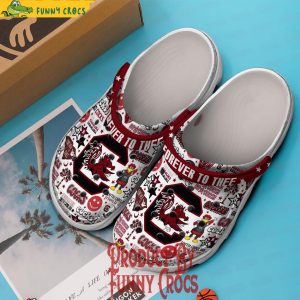 South Carolina Gamecocks Forever To Thee Crocs Shoes 2