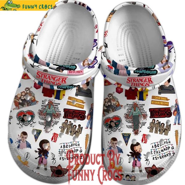 Stranger Things 1985 Classic Crocs Shoes