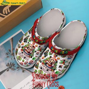 Super Mario Merry Mario Christmas Crocs Shoes 2 1