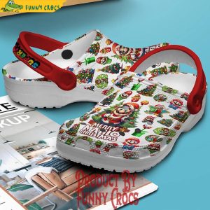 Super Mario Merry Mario Christmas Crocs Shoes 3 1