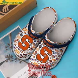 Syracuse Bleed Orange Crocs Shoes 3