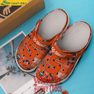 Syracuse Orange Football Crocs Shoes 3