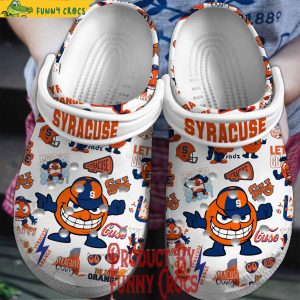 Syracuse Orange NCAA Crocs Slippers