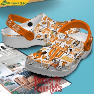 Tennessee Fight Song Rocky Top Crocs Shoes 3