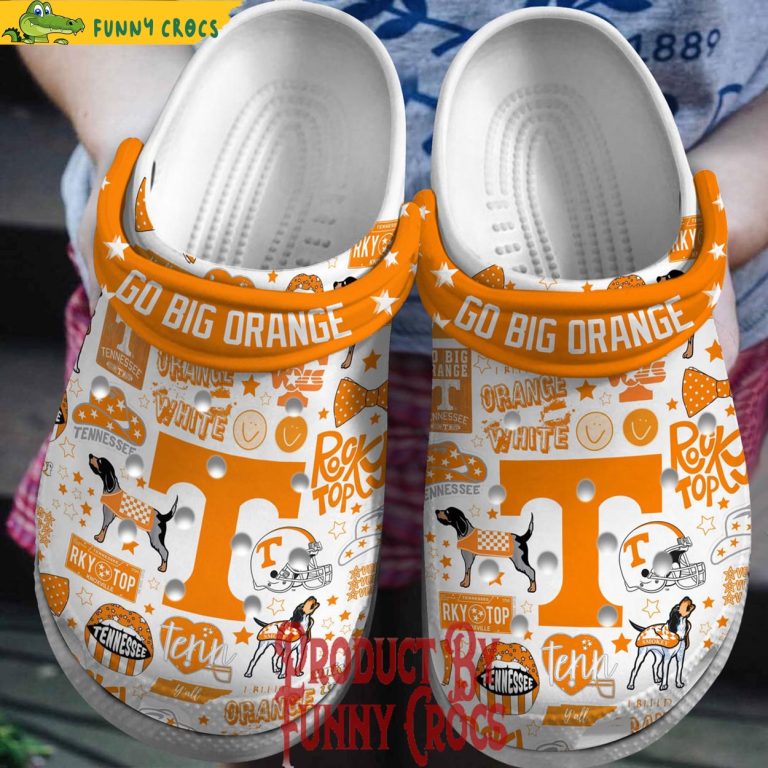 Tennessee Volunteers Go Big Orange Crocs - Discover Comfort And Style ...