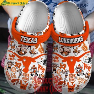 Texas Longhorns Crocs For Adults
