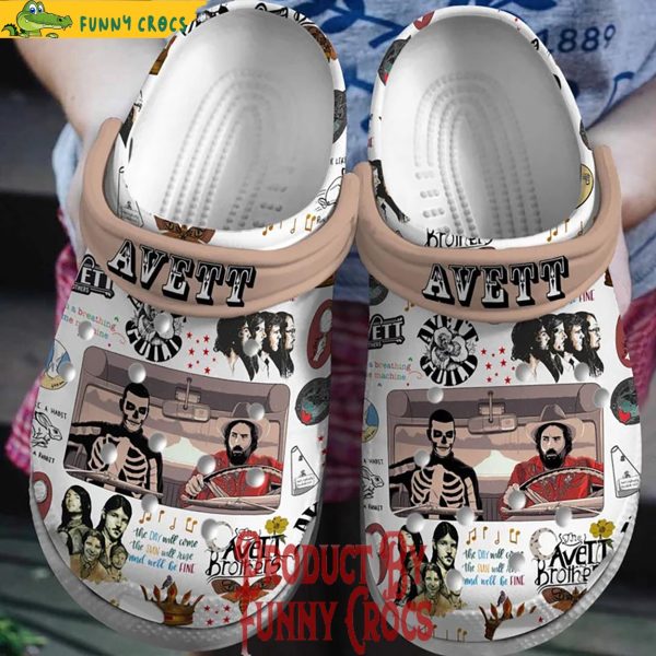 The Avett Brothers Crocs Shoes