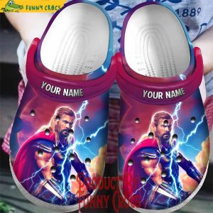 Thor Storm Tie Dye Crocs Shoes