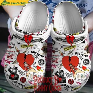 Tom Petty Crocs Shoes 1