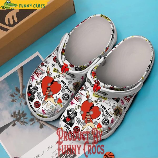 Tom Petty Crocs Shoes