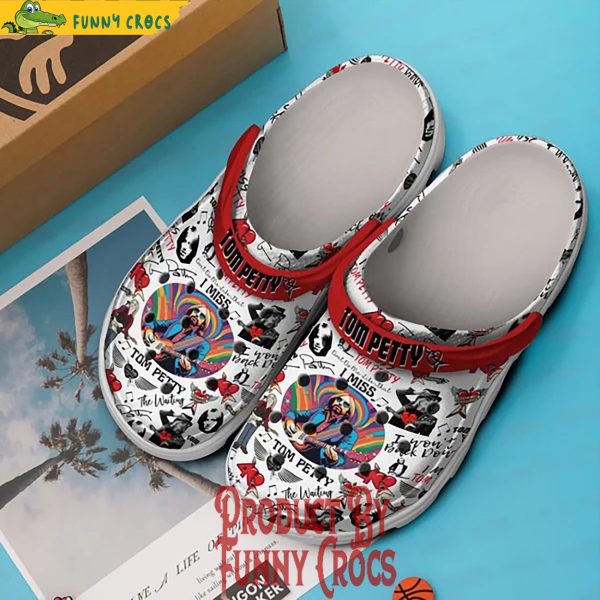 Tom Petty Crocs Shoes