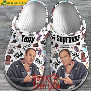 Tony Soprano Crocs For Adults 1