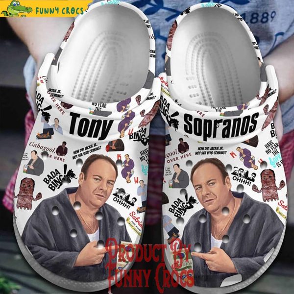 Tony Soprano Crocs For Adults