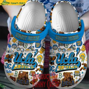 UCLA Bruins Mighty Bruins World Crocs Shoes
