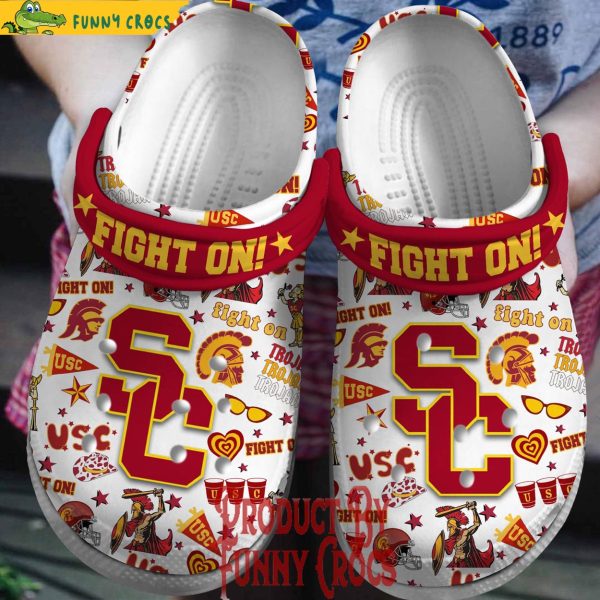 USC Trojans Football NCAA Crocs Clog