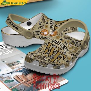 Wake Forest Demon Deacons Baseball Crocs For Adults 2