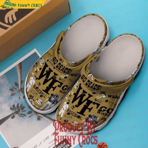 Wake Forest Demon Deacons Baseball Crocs Gifts For Fans