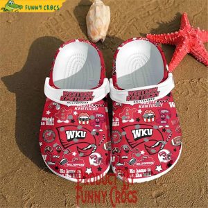 Western Kentucky Crocs Shoes 2