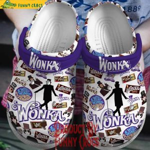 Willy Wonka And The Chocolate Factory Crocs Shoes