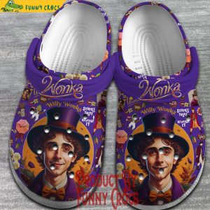 Willy Wonka Crocs 1