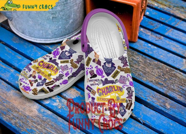 Willy Wonka Dreamers Of Dreams Crocs Shoes