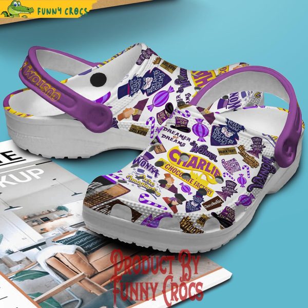 Willy Wonka Dreamers Of Dreams Crocs Shoes