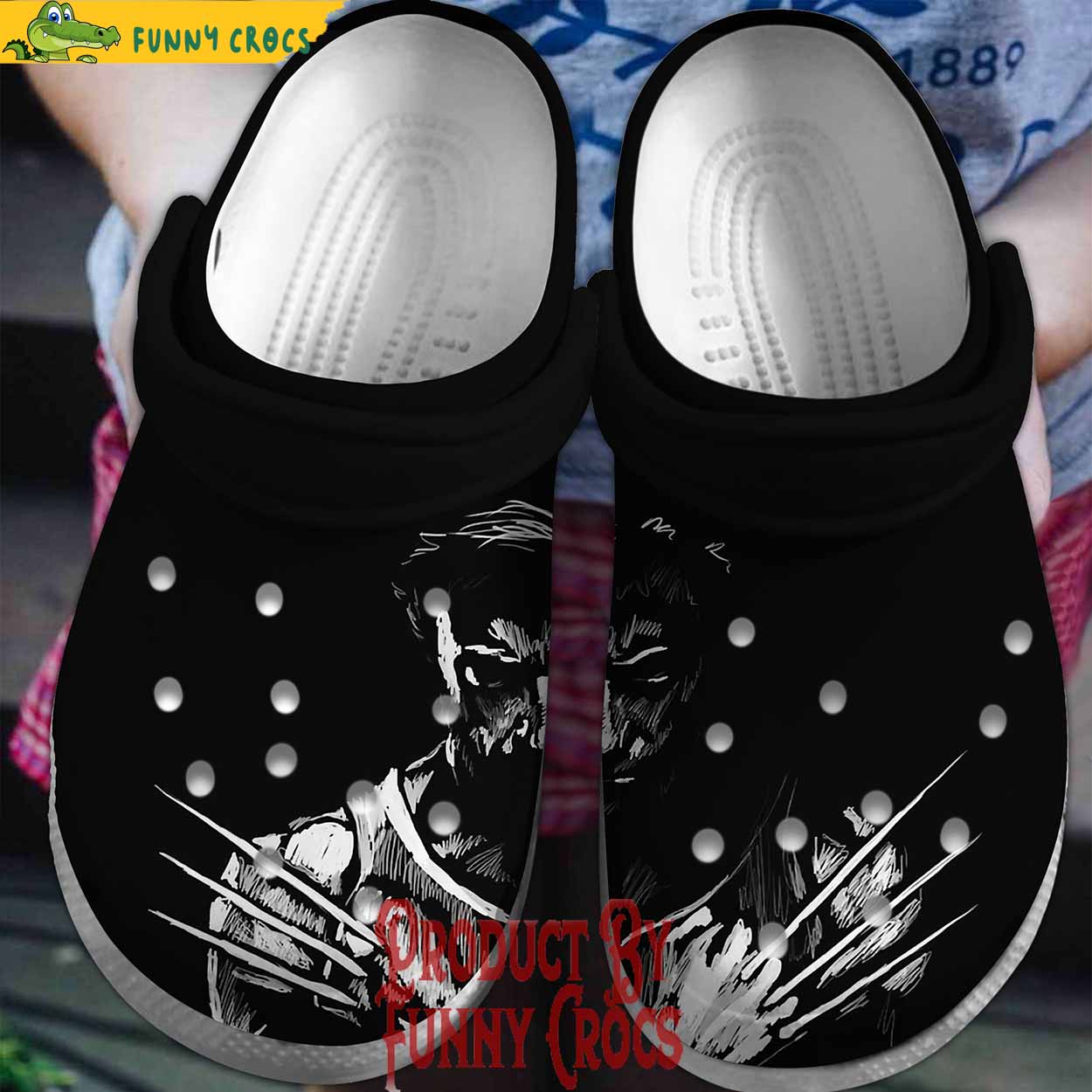 X-Men Wolverine Crocs Shoes - Discover Comfort And Style Clog Shoes ...